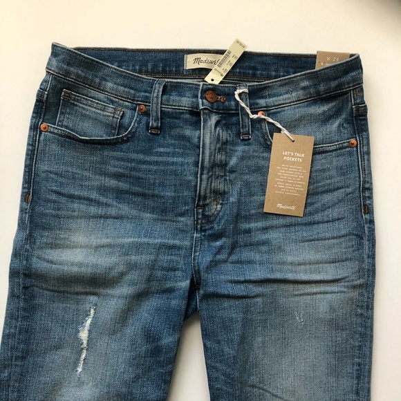 NWOT Madewell 9” High-Rise Skinny Jeans - Picture 6 of 9